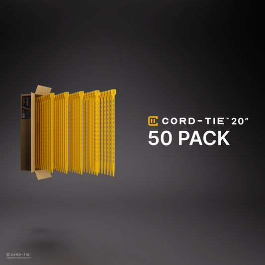 Cord-Tie 20" - 50 Pack